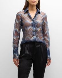 Ramy Brook Nora Blouse at Neiman Marcus