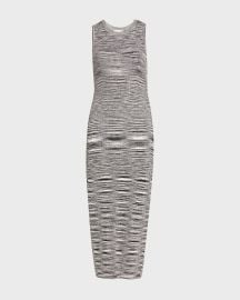 Ramy Brook Priscilla Multi-Knit Midi Dress at Neiman Marcus