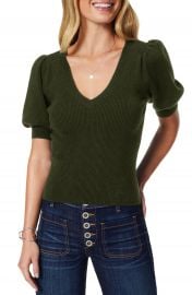 Ramy Brook Rory Short Sleeve Wool Sweater   Nordstrom at Nordstrom