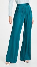 WornOnTV: Amy’s teal tie waist jacket and pants on Good Morning America ...