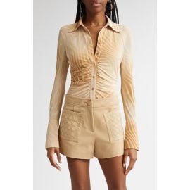 Ramy Brook Talisa Flare Sleeve Button-Up Top at Nordstrom