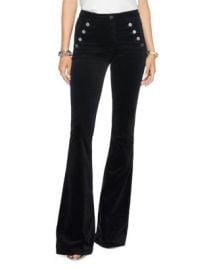 Ramy Brook Velveteen Helena Flare Leg Skinny Pants   Bloomingdales at Bloomingdales