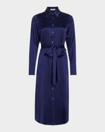 Ramy Brook Victoria Silk Shirtdress at Neiman Marcus