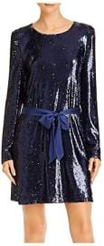 Ramy Brook Women39s Hallie Long Sleeve Sequin Mini Dress at  Womens Clothing store at Amazon