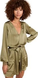 Ramy Brook Women39s Kristi Dress Clover Green XXS at Womens Clothing store at Amazon