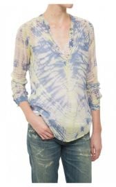 Raquel Allegra Henley Blouse at Diani Boutique