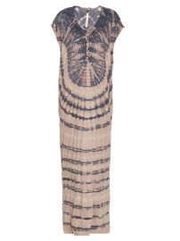 Raquel Allegra Jersey tie-dye slouchy maxi dress at Matches