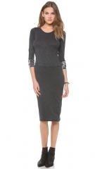 Raquel Allegra Long Sleeve Layering Dress at Shopbop