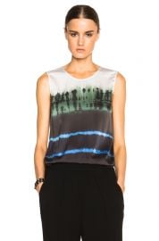 Raquel Allegra Tie Dyed Top at Forward by Elyse Walker