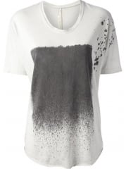 Raquel Allegra splash Print T-shirt - Feathers at Farfetch