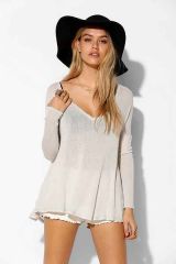 Raw Edge Top at Urban Outfitters