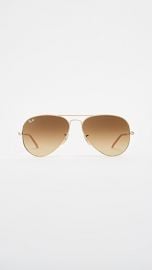 Ray-Ban Matte Classic Aviator Sunglasses at Shopbop