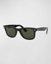 Ray-Ban Menx27s Square Patterned Acetate Sunglasses 50MM at Neiman Marcus