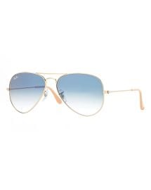 Ray-Ban Original Mirror Aviator Sunglasses at Neiman Marcus