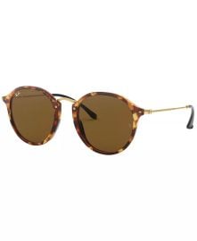 Ray-Ban Sunglasses RB2447 ROUND FLECK  Reviews - Sunglasses by Sunglass Hut - Men - Macys at Macys