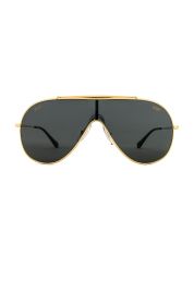 Rayban Pilot In Gold at Revolve