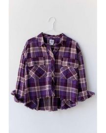 Rayne Flannel Plaid Button-Down Shirt by BDG at Urban Outfitters at Urban Outfitters