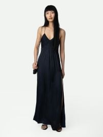 Rayonne Satin Slip Maxi Dress ZadigampVoltaire at Zadig & Voltaire