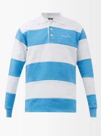 Rayures striped cotton-blend rugby shirt at Matches