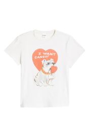 Re/Done I Want Candy Classic Graphic T-Shirt at Nordstrom