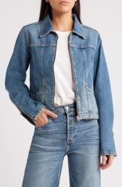 Re/Done Slim Fit Denim Jacket at Nordstrom