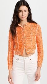 Re Done Baby Crewneck Cardigan at Shopbop