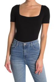 Re Done Short Sleeve Bodysuit at Nordstrom Rack