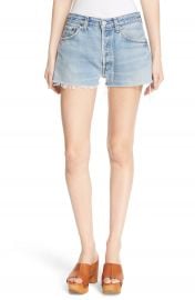 Re Done The Short Repurposed Denim Shorts   Nordstrom at Nordstrom