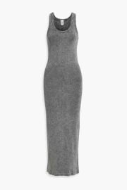 Re Done by Hanes Faded Ribbed Tank Dress at The Outnet