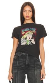 ReDone Monday Again Tee at Revolve