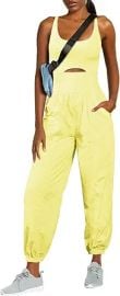 ReachMe Womens Running Onesie Athletic Romper Pants Hiking Outfits One Piece Workout Jumpsuits with Pockets at Amazon