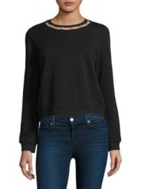 Rebecca Minkoff - Pearl Cotton Sweatshirt at Saks Fifth Avenue