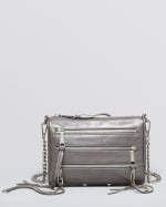 Rebecca Minkoff 5 Zip Crossbody in Elepant at Bloomingdales