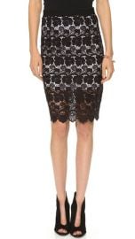 Rebecca Minkoff Angelica Lace Skirt at Shopbop