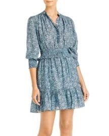 Rebecca Minkoff Chloe Ruffled Mini Dress Bloomingdales at Bloomingdales