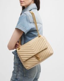 Rebecca Minkoff Edie Flap Chevron-Quilted Shoulder Bag at Neiman Marcus