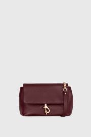 Rebecca Minkoff Leather Flap Crossbody Bag in Black at Nordstrom Rack at Nordstrom Rack