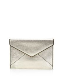 Rebecca Minkoff Leo Crackle Leather Clutch Bloomingdales at Bloomingdales