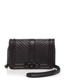 Rebecca Minkoff Love Chevron Quilt Small Leather Crossbody    Bloomingdales at Bloomingdales