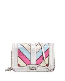 Rebecca Minkoff Love Small Metallic Crossbody Bag at Neiman Marcus