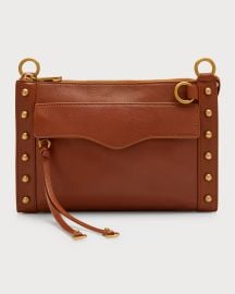 Rebecca Minkoff Mab Studded Leather Crossbody Bag at Neiman Marcus