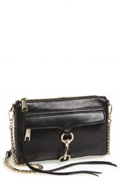 Rebecca Minkoff Mini MAC Convertible Crossbody Bag in Black at Nordstrom