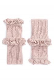 Rebecca Minkoff Ruffle Fingerless Gloves at Nordstrom