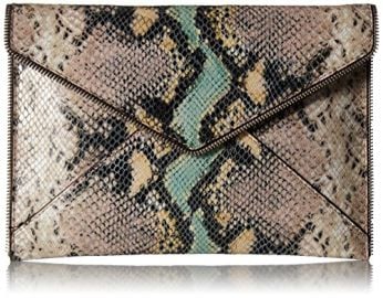 Rebecca Minkoff Snake Leo Clutch x at Amazon