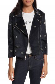 Rebecca Minkoff Wes Star Stud Moto Jacket   Nordstrom at Nordstrom