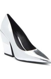 Rebecca Minkoff West Pointed Toe Pump in Silver at Nordstrom