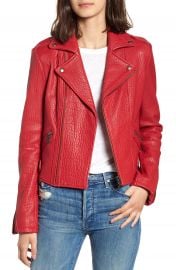 Rebecca Minkoff Wolf Leather Moto Jacket at Nordstrom