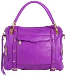 Rebecca Minkoff and39Cupidand39 Satchel in purple at Nordstrom