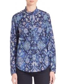 Rebecca Taylor - Dreamweaver Voile Top at Saks Off 5th