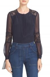 Rebecca Taylor  Sarah  Silk Blouse at Bloomingdales